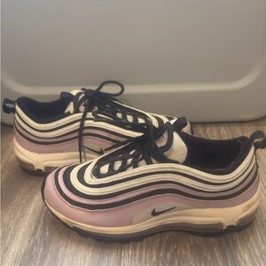 Nike Pink and Black Sneakers